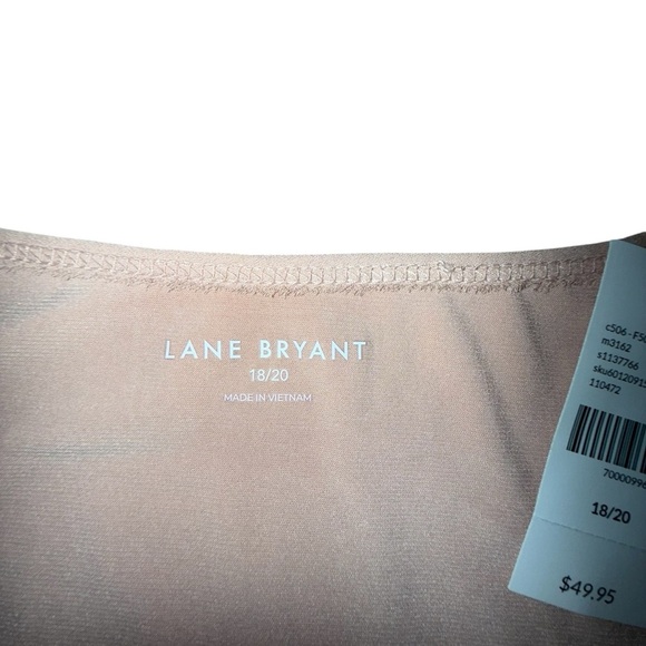 NWT LANE BRYANT Sequin Knit & Woven Tank - Rose Gold 18/20 - Picture 9 of 16